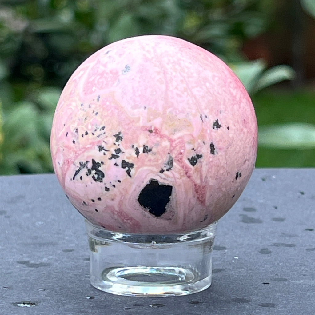 Sfera rodocrozit model 1, pietre semipretioase - druzy.ro 3 