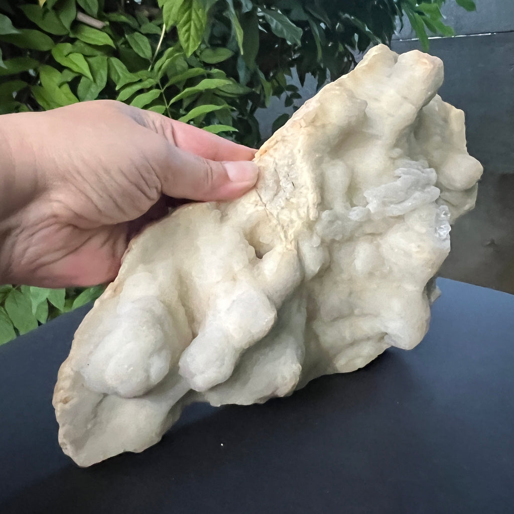 Calcit cave cu formă botroidală – specimen, model 3, pietre semipretioase - druzy.ro 2 