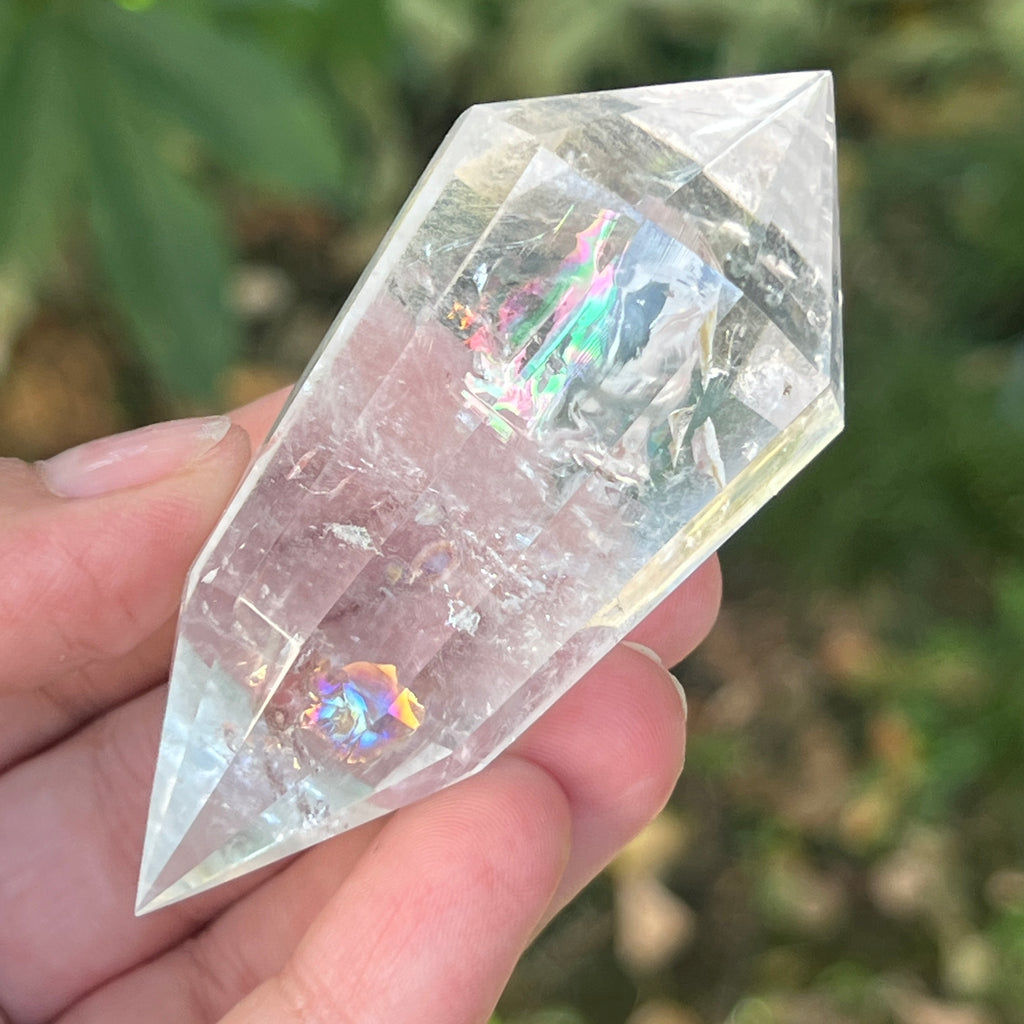 Bagheta cuart vogel, 12 fete, Brazilia model 34, pietre semipretioase - druzy.ro 1 