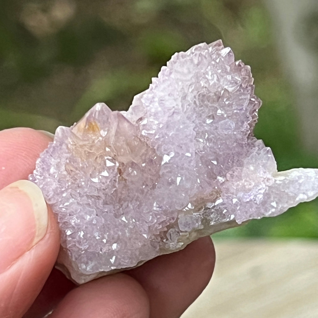 Cuart cactus / spirit ametist liliac Africa de Sud, pietre semipretioase - druzy.ro 2 