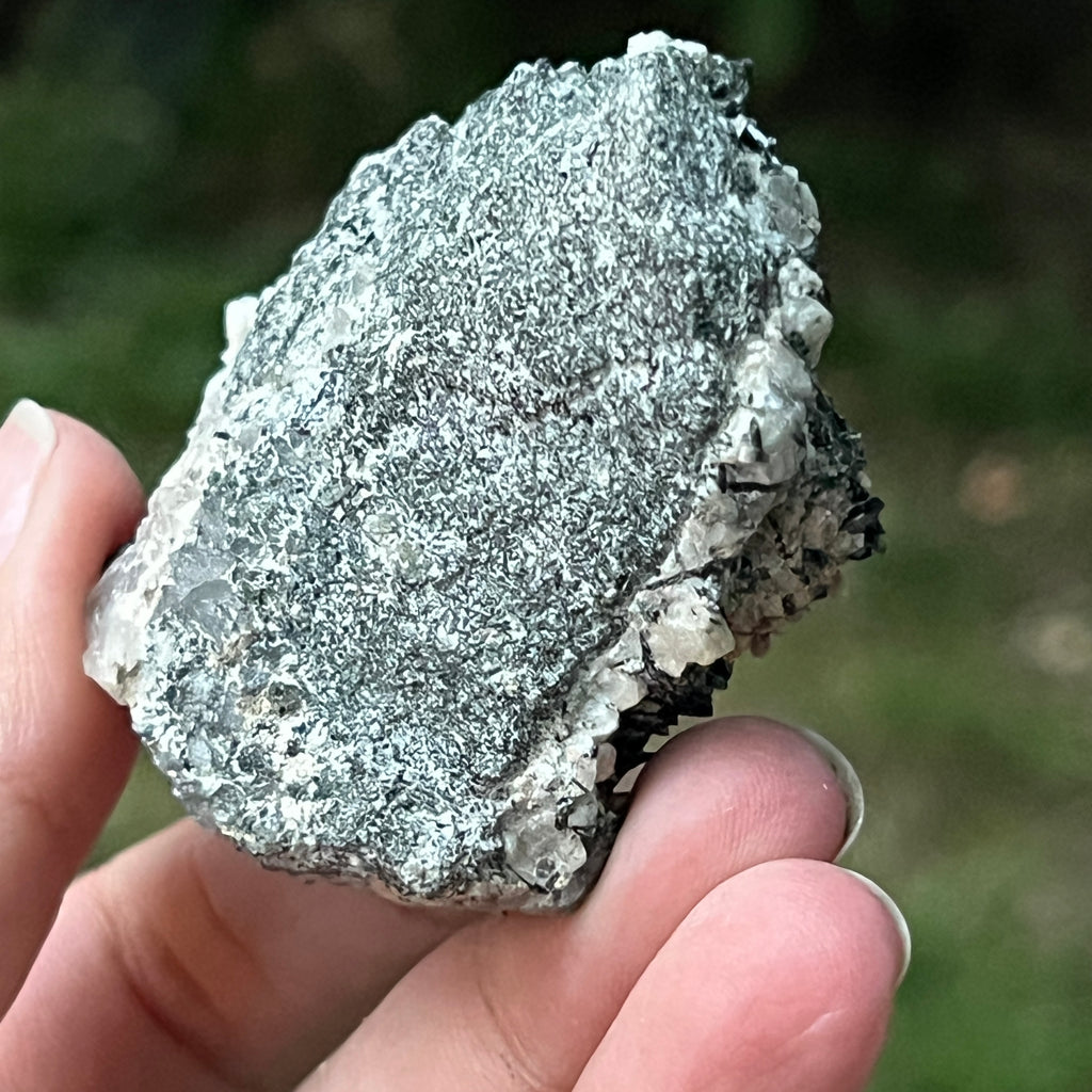 Cluster egirin cuart fumuriu/negru Zomba m18, pietre semipretioase - druzy.ro 5 