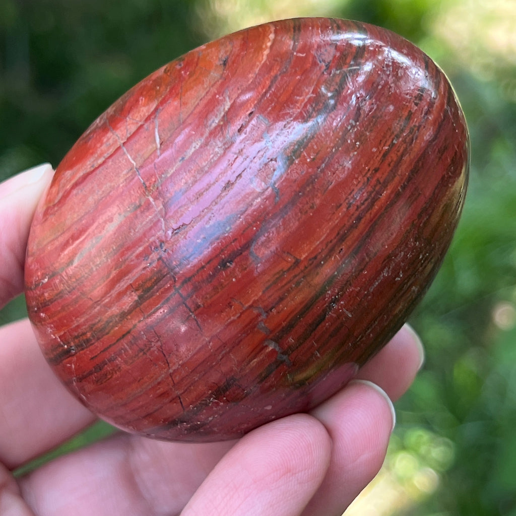 Ou jasp rosu din Zimbabwe model 5, pietre semipretioase - druzy.ro 4 