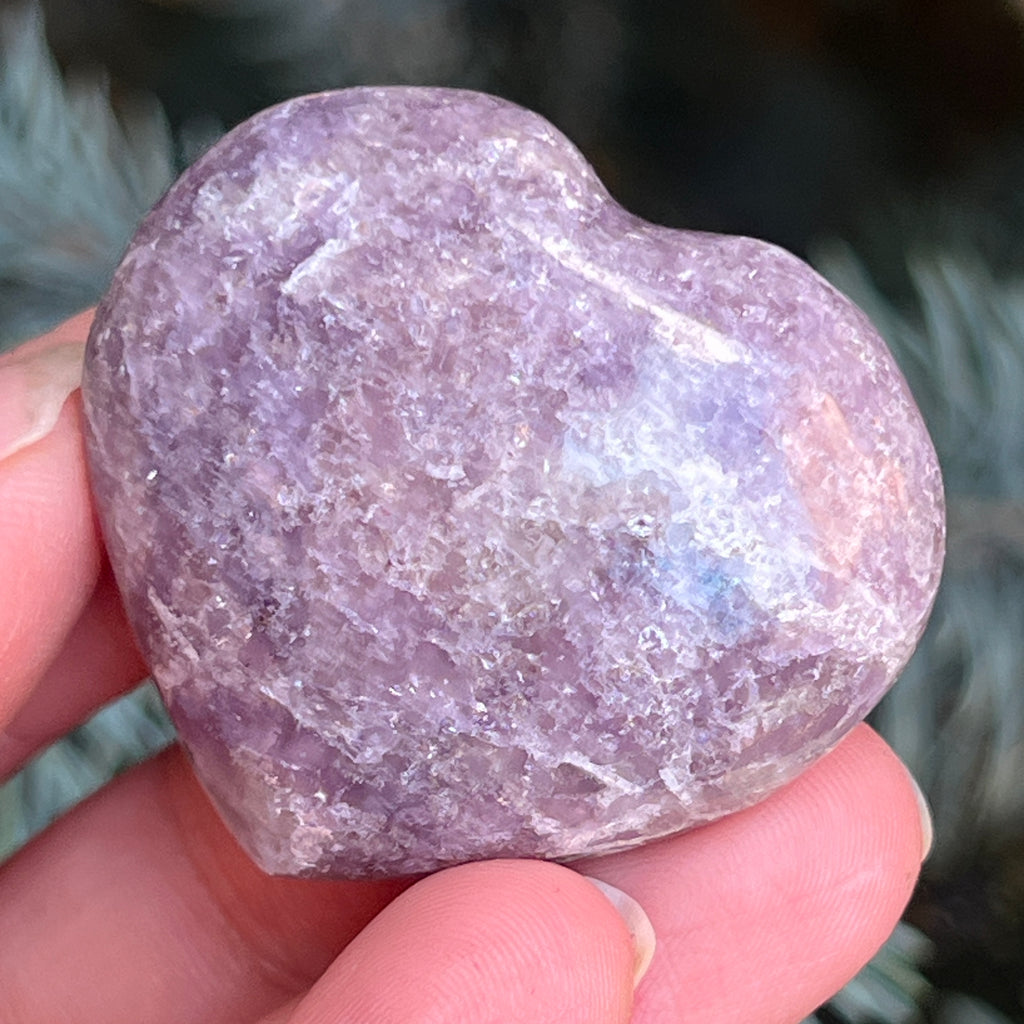 Lepidolit inima m7, pietre semipretioase - druzy.ro 2 