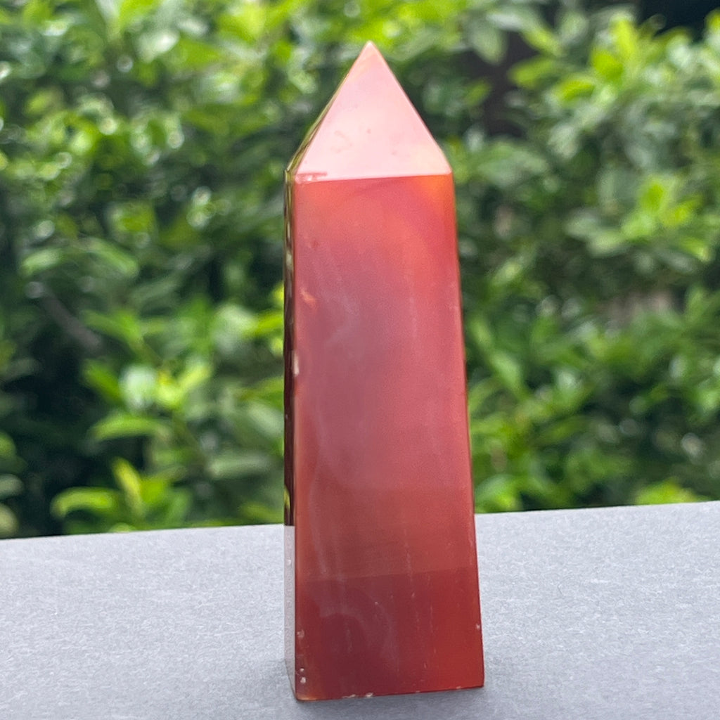 Obelisc carneol model 22, pietre semipretioase - druzy.ro 3 