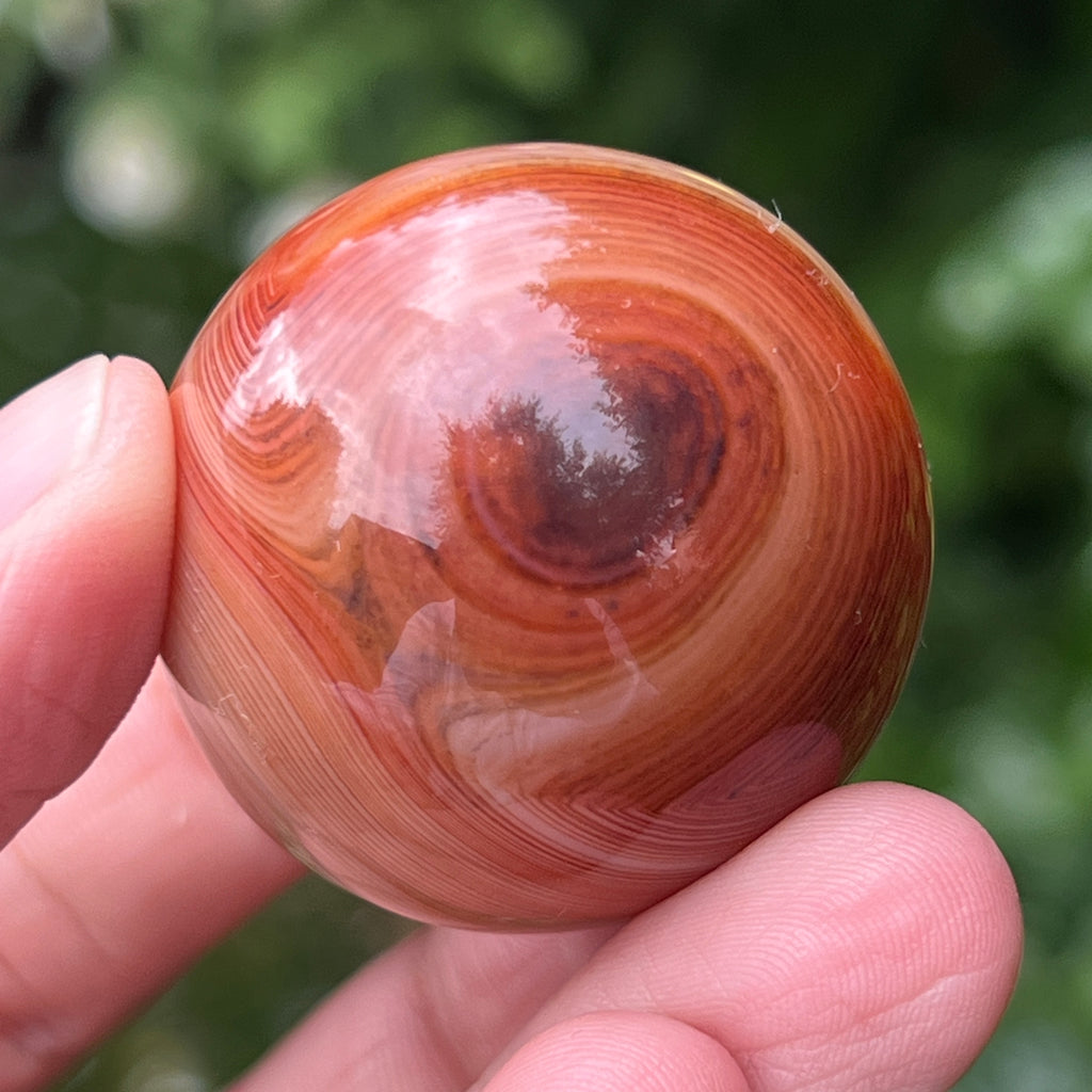 Sfera carneol 3.5 cm, pietre semipretioase - druzy.ro 3 