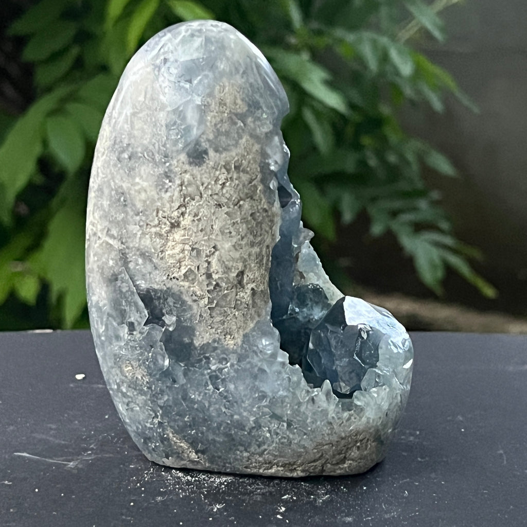 Sculptura celestit / celestina | Model 2, pietre semipretioase - druzy.ro 4 