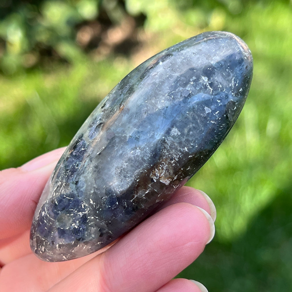 Palmstone Iolit (safir de apa) din Madagascar model 6, pietre semipretioase - druzy.ro 5 