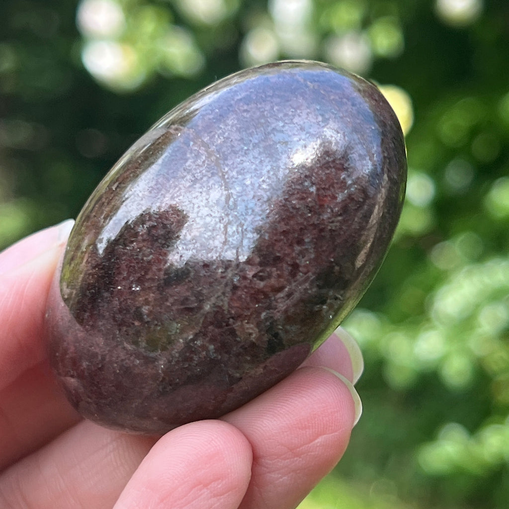 Granat palmstone model 18, pietre semipretioase - druzy.ro 1 