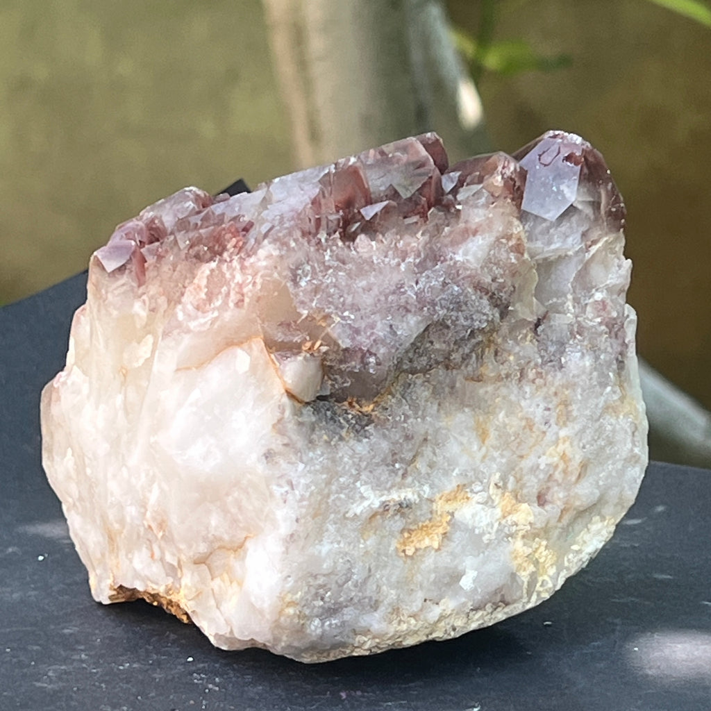 Cluster rosu hematoid din Zimbabwe model 12, pietre semipretioase - druzy.ro 6 