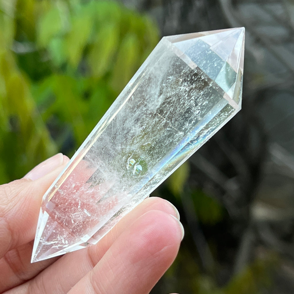 Bagheta cuart vogel, 12 fete, Brazilia model 1, pietre semipretioase - druzy.ro 1 