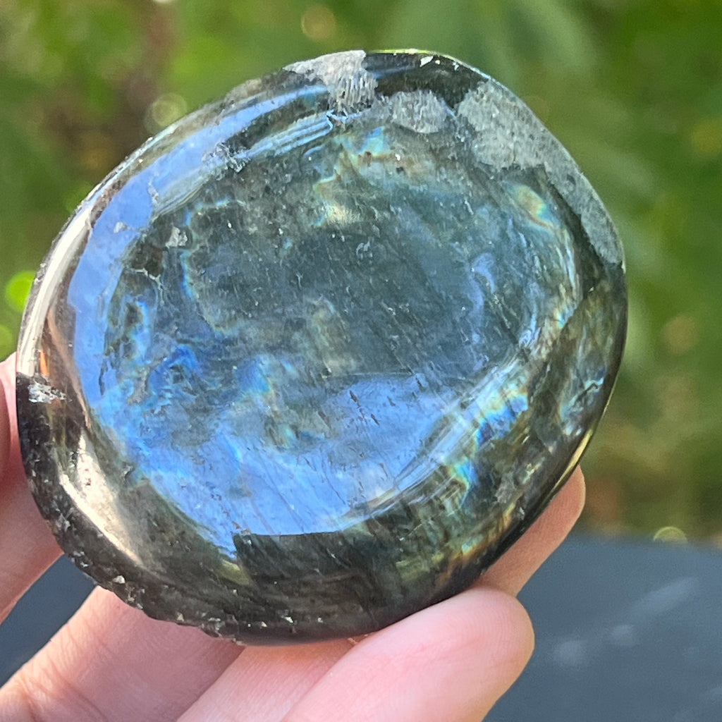 Labradorit palm stone m8, pietre semipretioase - druzy.ro 3 