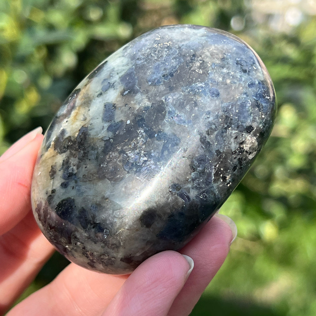 Palmstone Iolit (safir de apa) din Madagascar model 8, pietre semipretioase - druzy.ro 5 