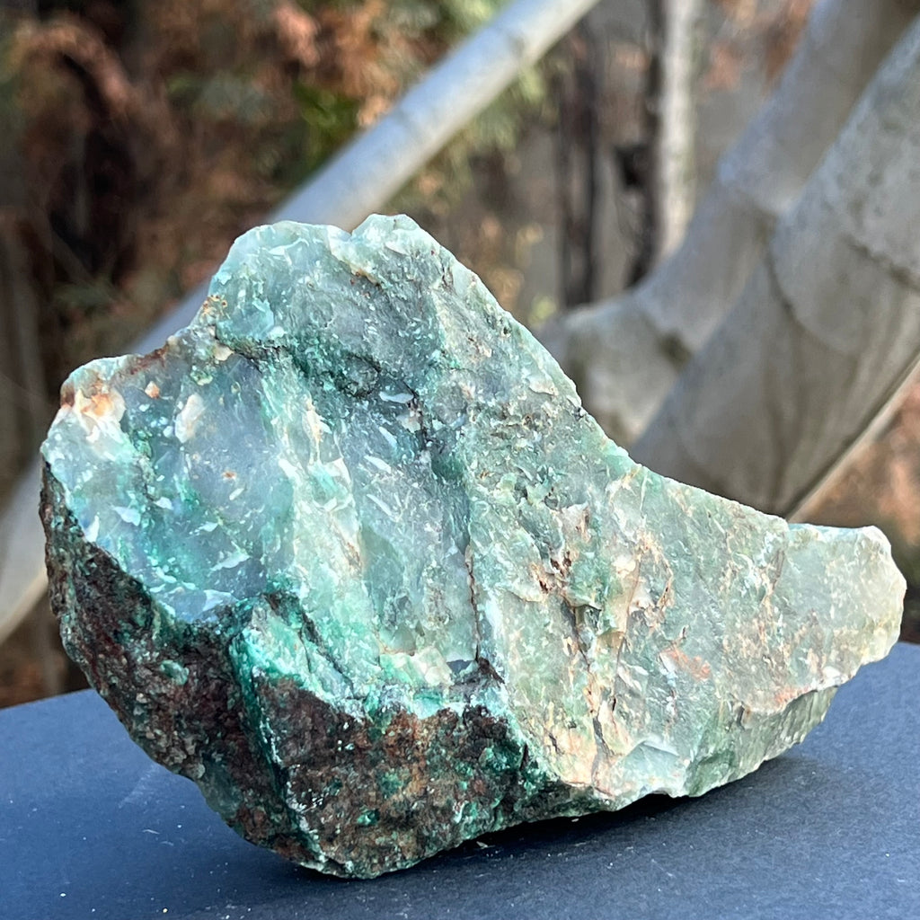 Jad verde piatra bruta model XL4, druzy.ro, cristale 5