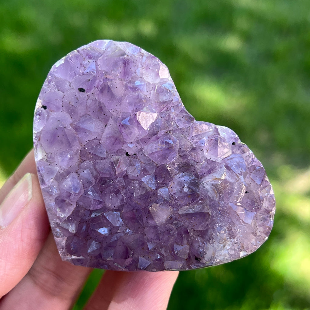 Inima ametist model 5, pietre semipretioase - druzy.ro 6 