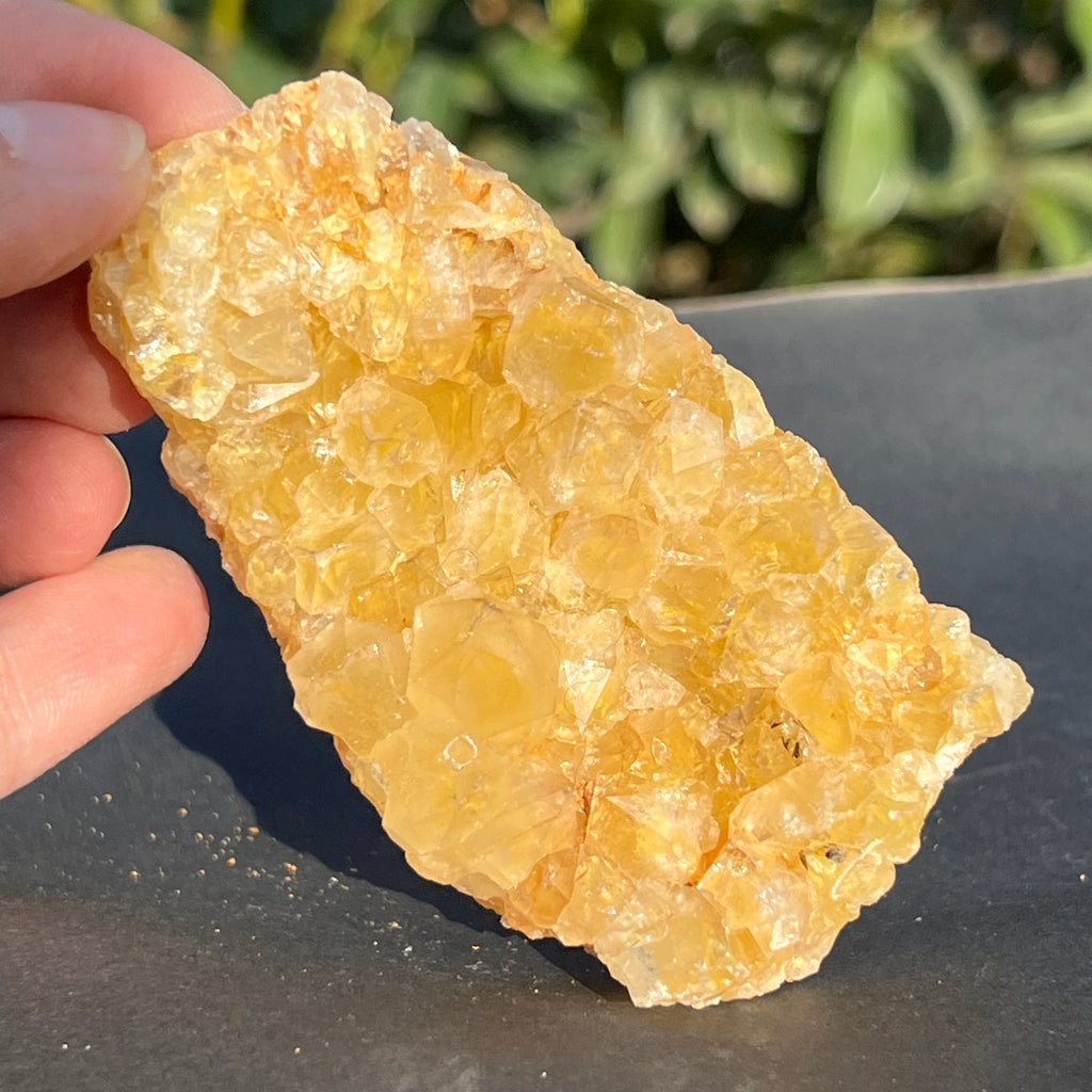 Cluster cuart lamaie Zambia, golden healer model 38, pietre semipretioase - druzy.ro 1 