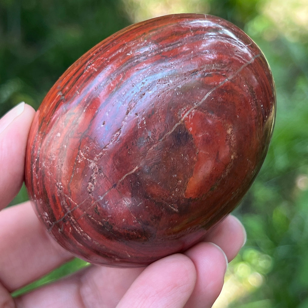 Ou jasp rosu din Zimbabwe model 5, pietre semipretioase - druzy.ro 9 