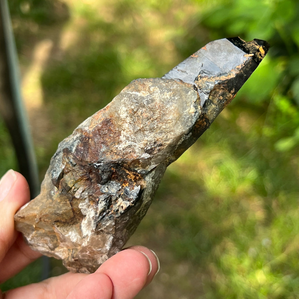 Varf brut cuart fumuriu | Model L6, pietre semipretioase - druzy.ro 4 