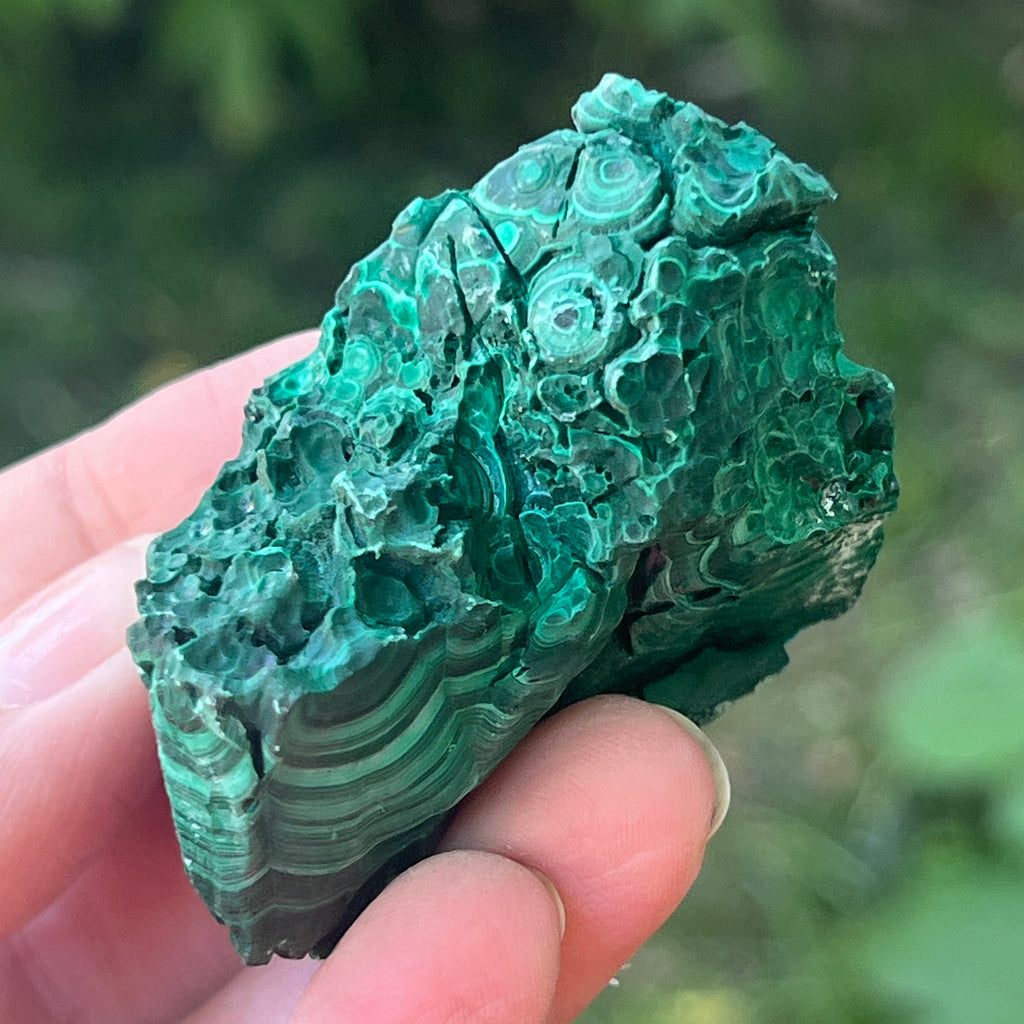 Malachit piatra bruta | Model 13, pietre semipretioase - druzy.ro 3 