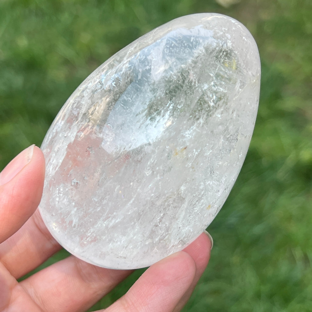 Ou din cuart de stanca/cristal incolor m2, pietre semipretioase - druzy.ro 7 