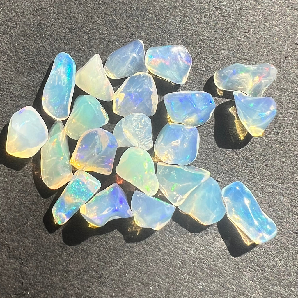 Opal de foc, opal Etiopia 0.5 cm, druzy.ro, cristale 3