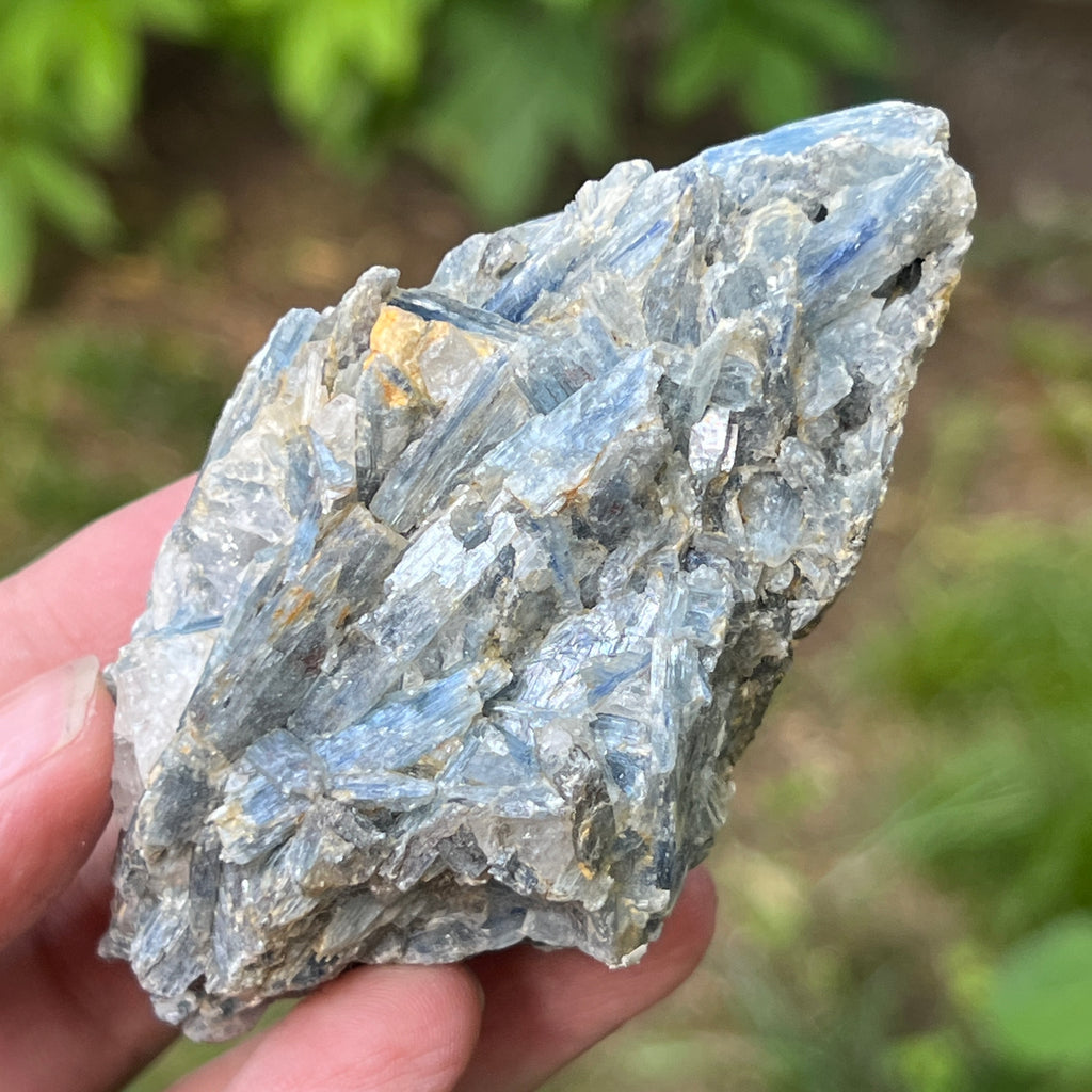 Kianit albastru (Cianit) piatra bruta din Zimbabwe model 2, pietre semipretioase - druzy.ro 7 