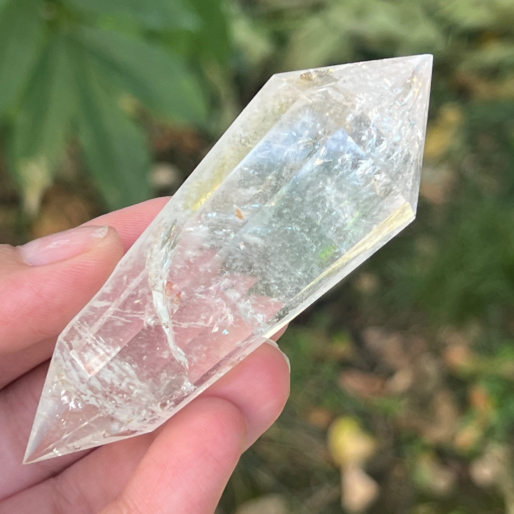 Bagheta cuart vogel, 12 fete, Brazilia model 32, pietre semipretioase - druzy.ro 4 