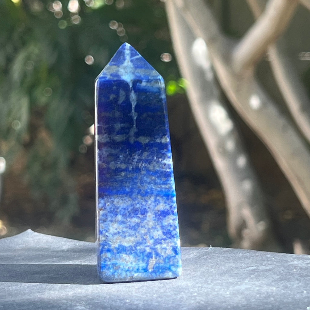 Turn/obelisc lapis lazuli m1, druzy.ro, cristale 1