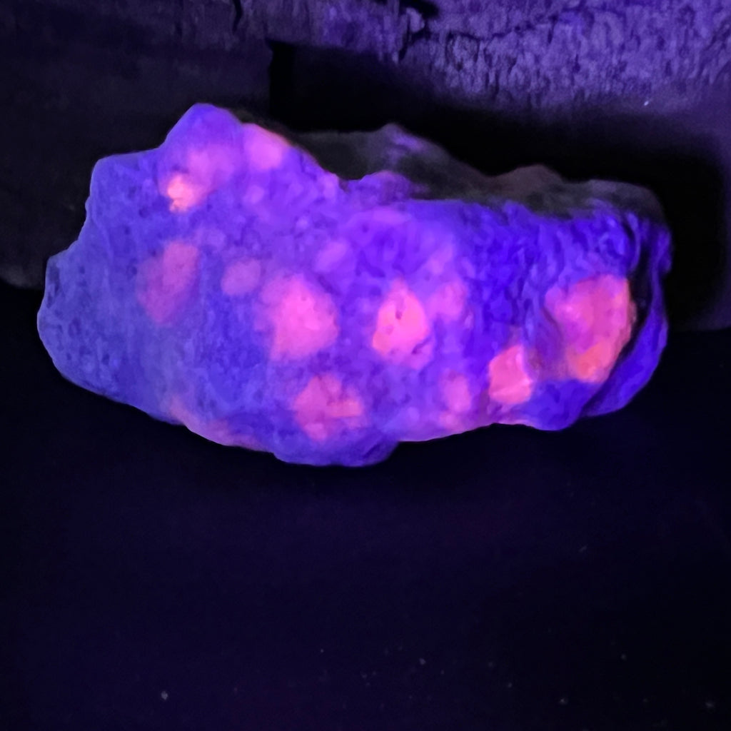 Hackmanit mov Uv reactive piatra bruta m3, pietre semipretioase - druzy.ro 2 