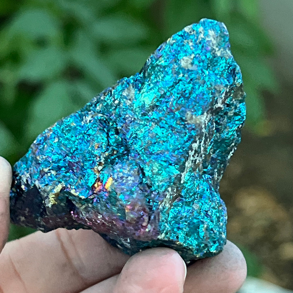 Calcopirita iridescentă din Mexic model 12, pietre semipretioase - druzy.ro 4 