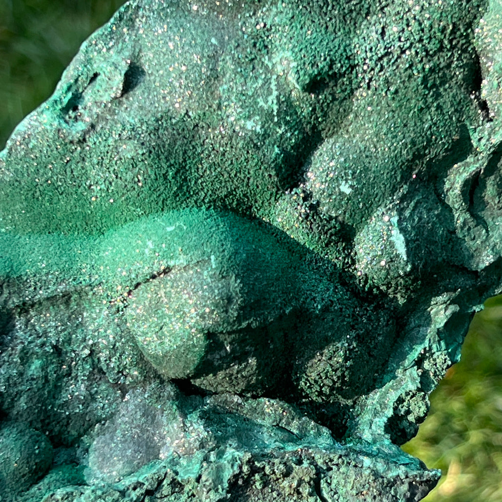 Malachit matasos piatra bruta | Model 21, pietre semipretioase - druzy.ro 1 