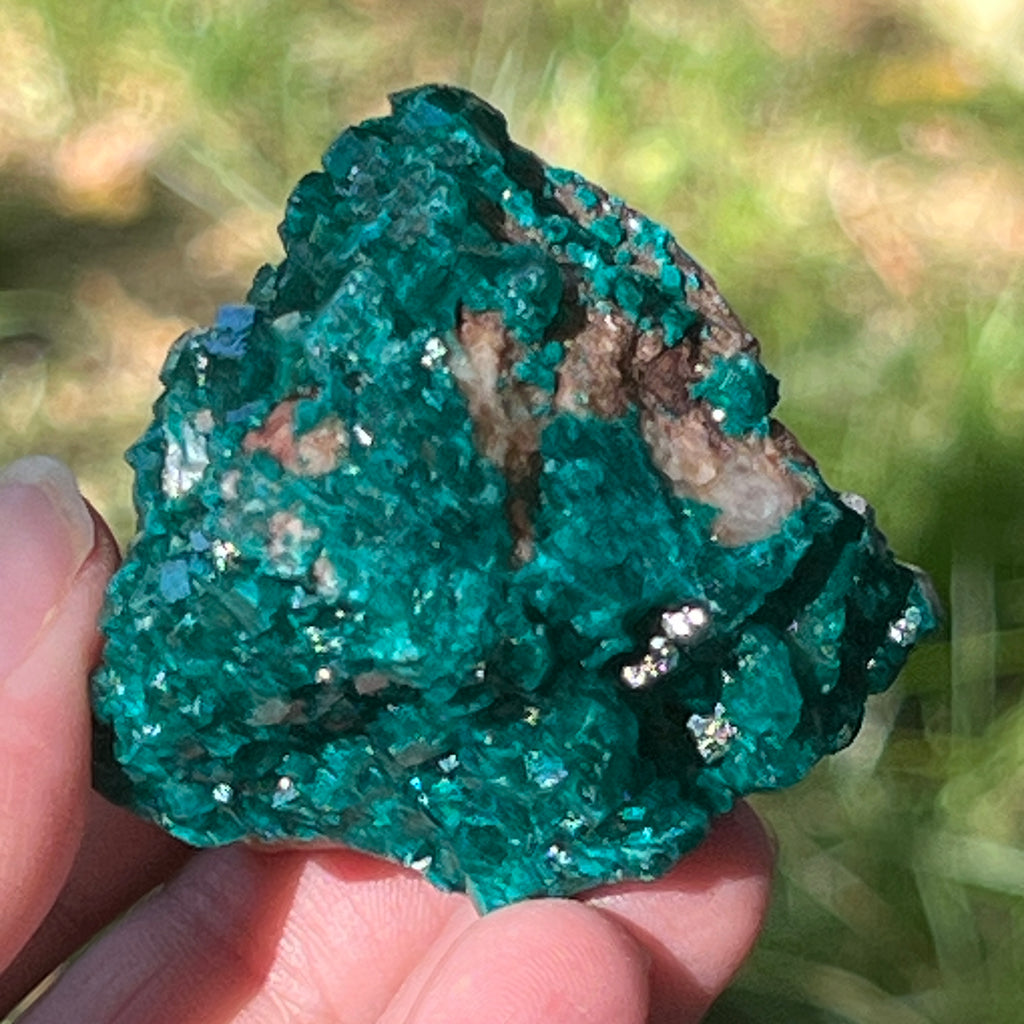 Dioptaz cluster din Congo model 6, pietre semipretioase - druzy.ro 4 