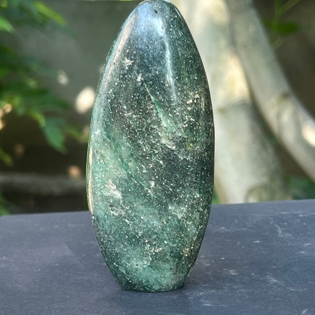 Sculptura aventurin verde | Model 7, pietre semipretioase - druzy.ro 4 