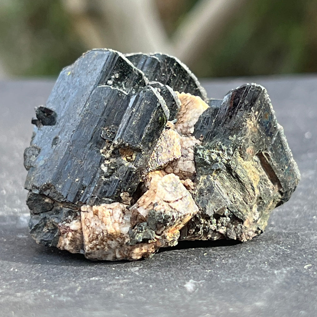 Cluster egirin mini cuart fumuriu/negru Zomba m15, druzy.ro, cristale 4