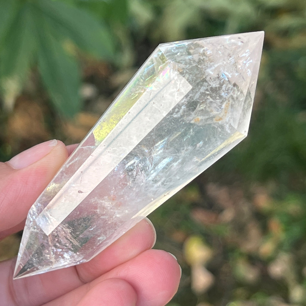 Bagheta cuart vogel, 12 fete, Brazilia model 32, pietre semipretioase - druzy.ro 6 