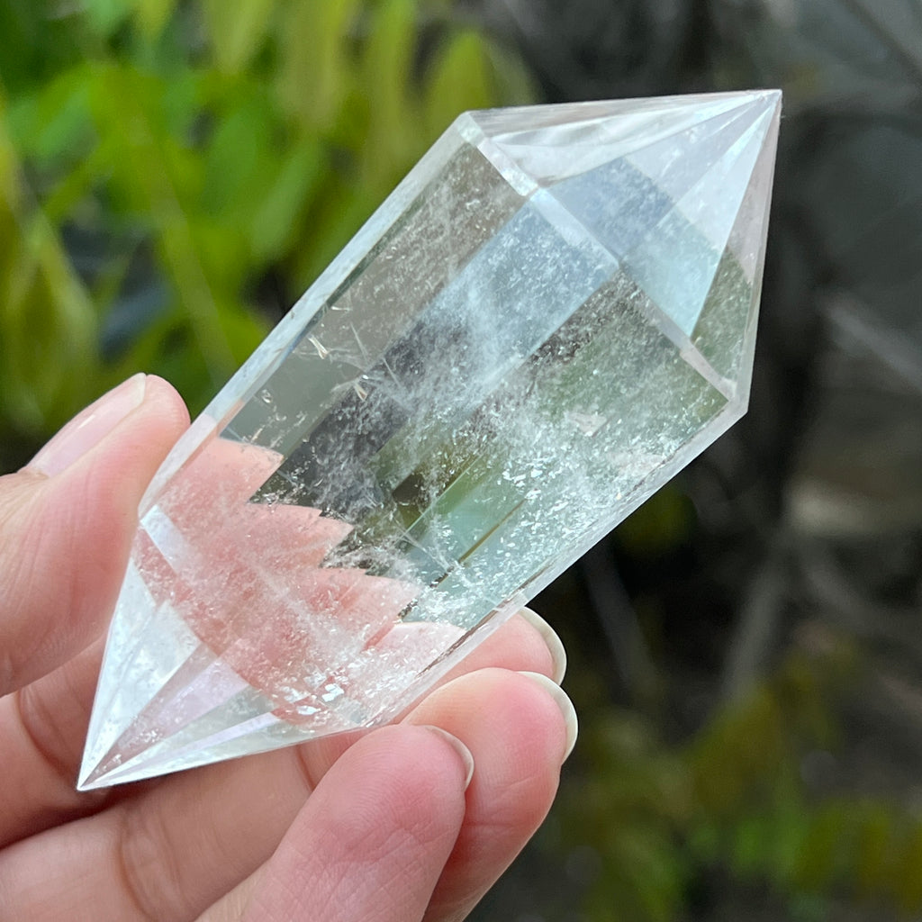 Bagheta cuart vogel, 12 fete, Brazilia model 9, pietre semipretioase - druzy.ro 3 