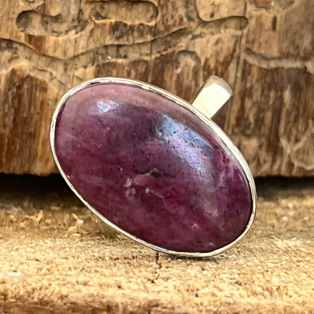 Inel ajustabil rubin din argint model 4, pietre semipretioase - druzy.ro 6 