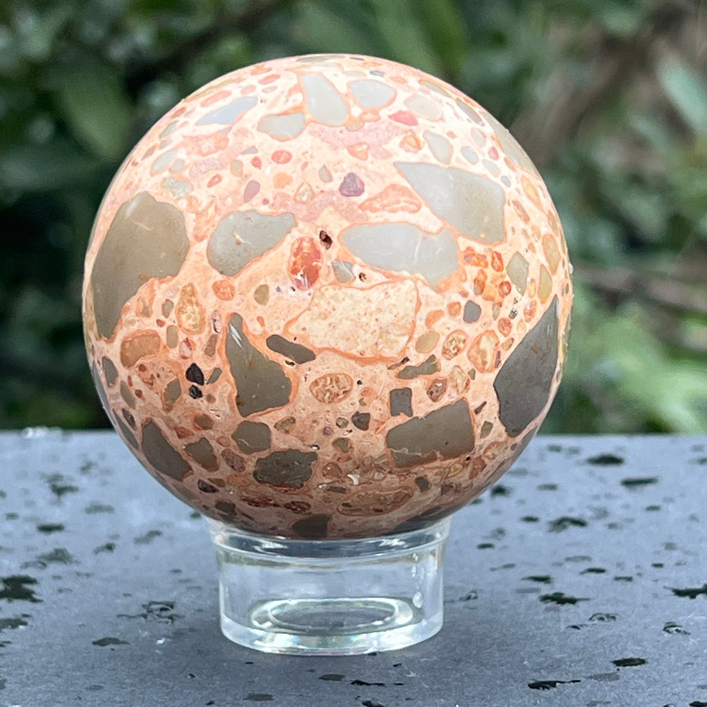 Sfera leopardit Peru model 2, pietre semipretioase - druzy.ro 5 
