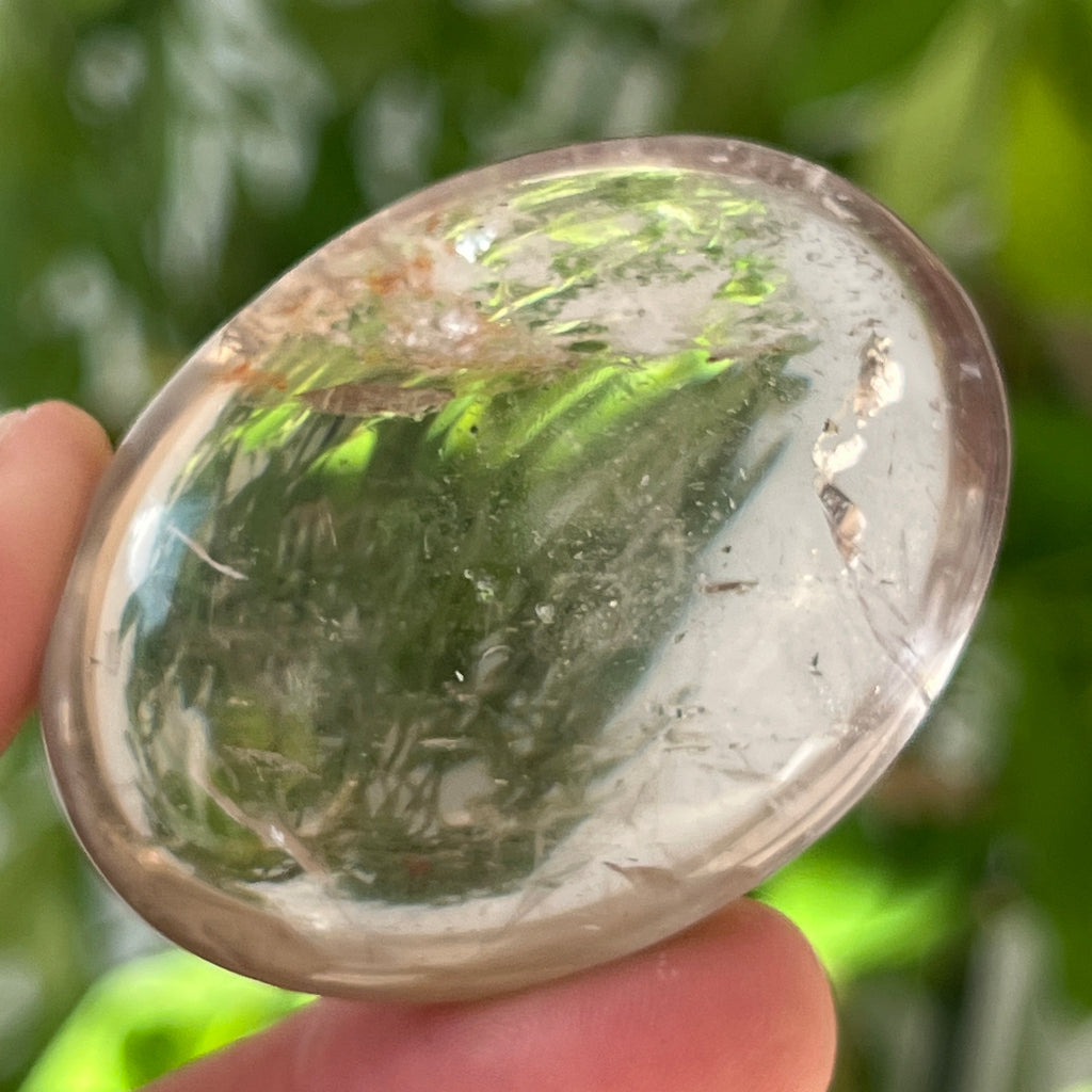 Palmstone cuart incolor/cristal de stanca m14, pietre semipretioase - druzy.ro 2 