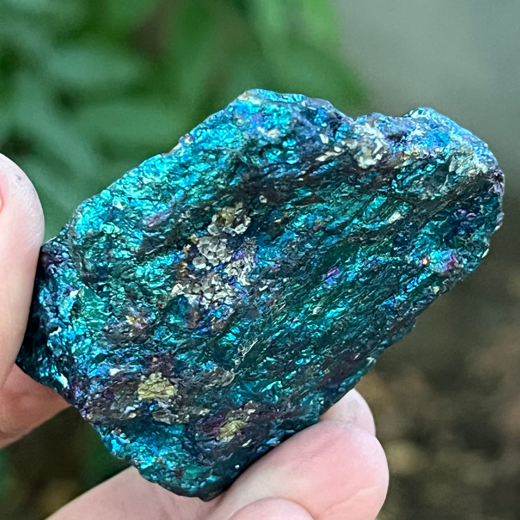 Calcopirita iridescentă din Mexic model 1, pietre semipretioase - druzy.ro 3 