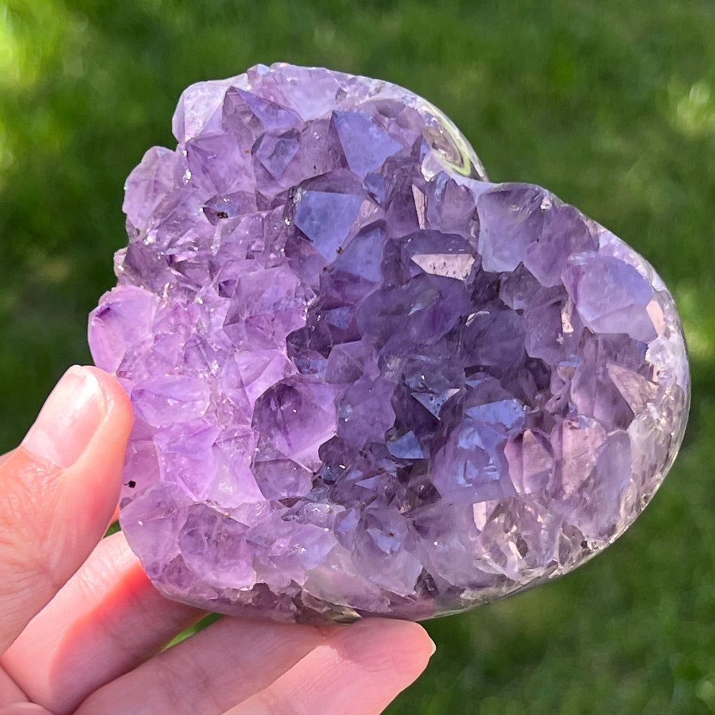 Inima ametist model 18, pietre semipretioase - druzy.ro 4 