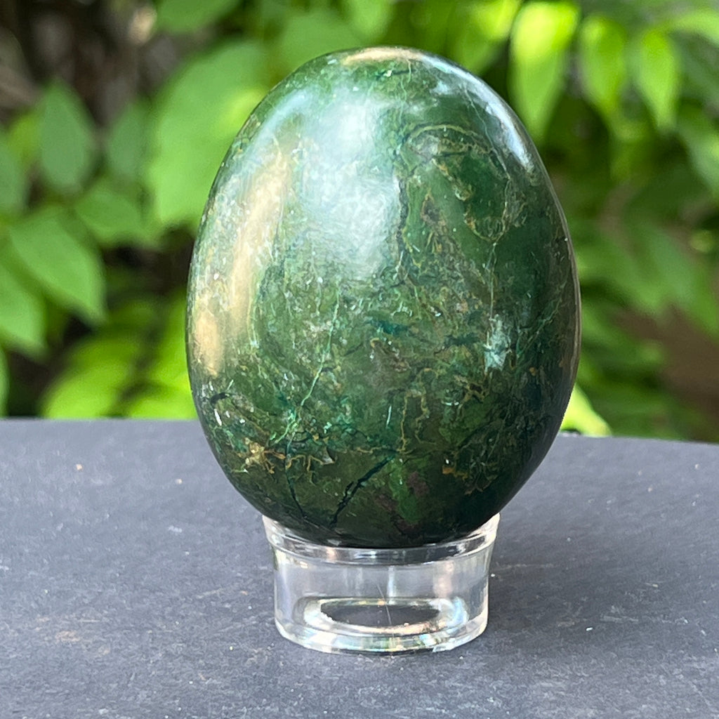 Ou verdit (jad african) m1, pietre semipretioase - druzy.ro 2 