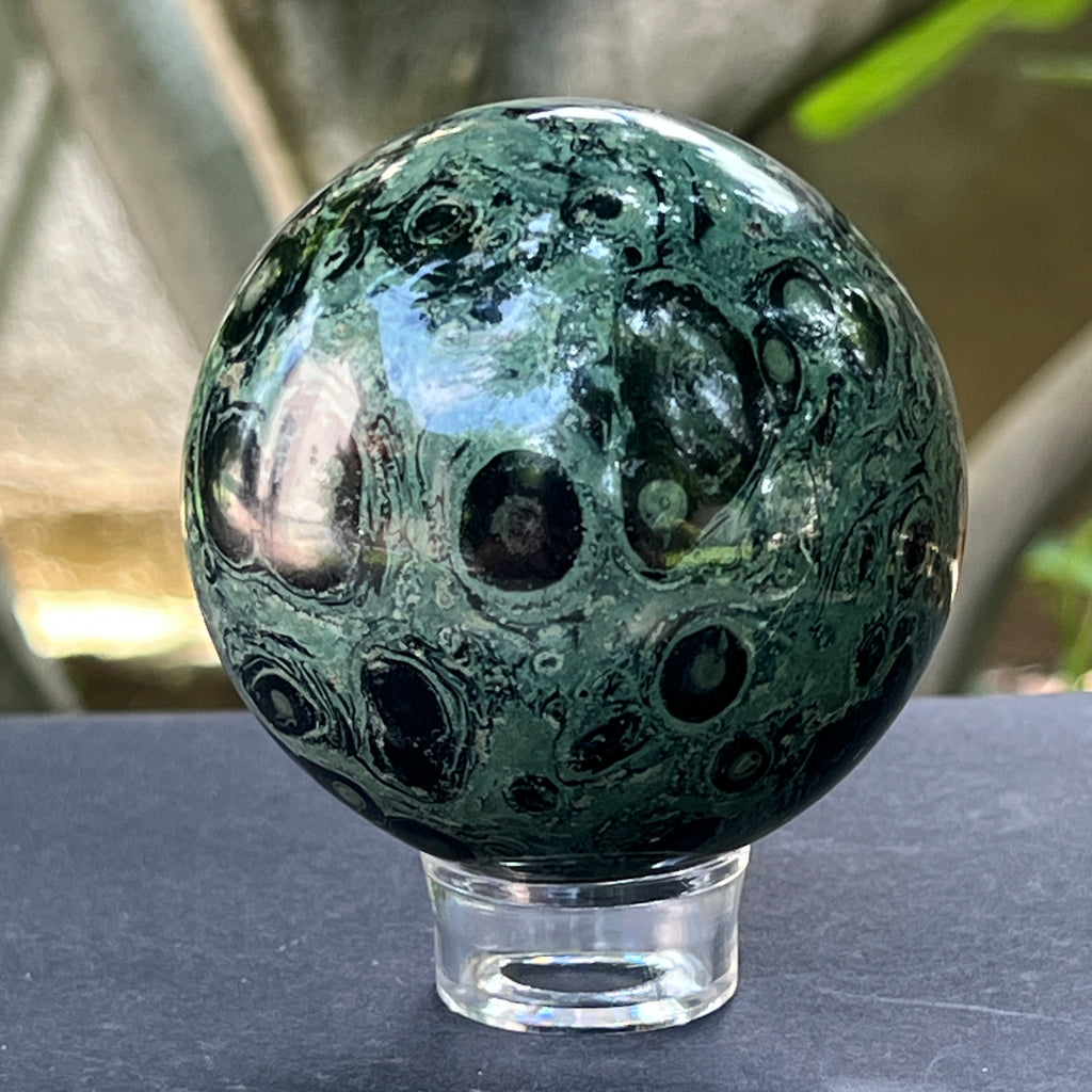Sfera jasp kambaba Madagascar | Model 5, pietre semipretioase - druzy.ro 6 