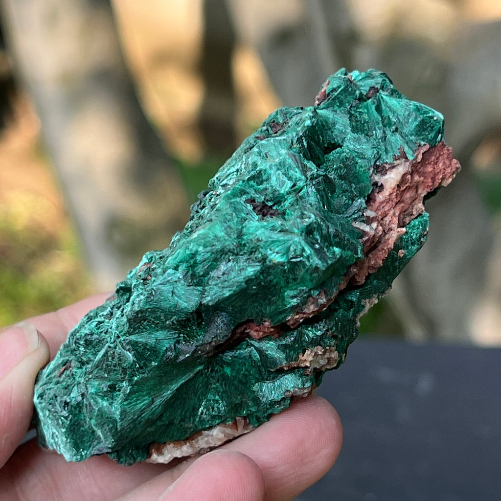 Malachit matasos piatra bruta m19, pietre semipretioase - druzy.ro 4 