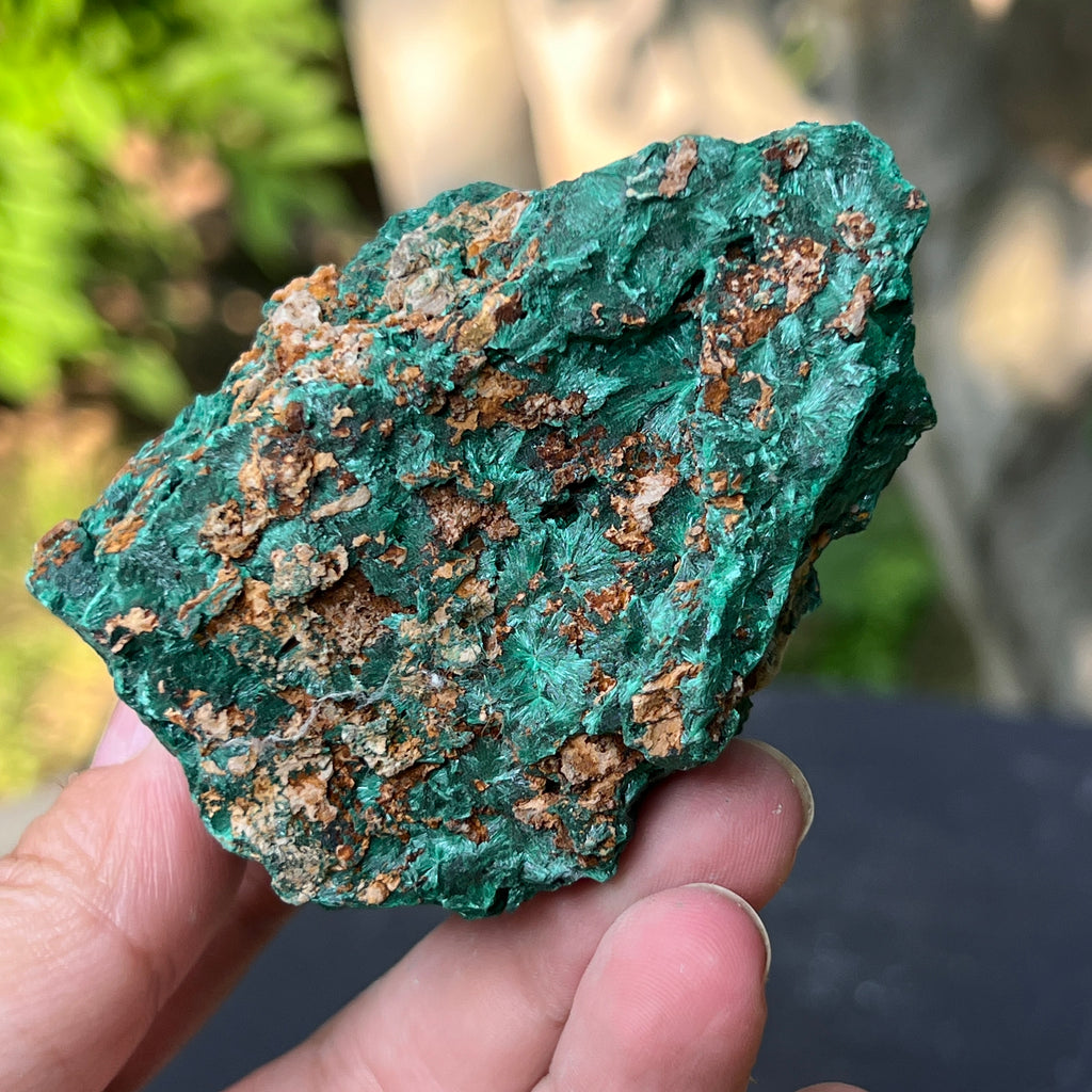 Malachit matasos piatra bruta m11, pietre semipretioase - druzy.ro 5 