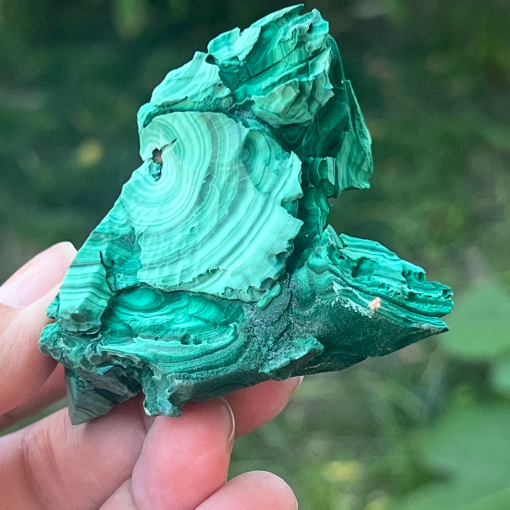 Malachit piatra bruta | Model 14, pietre semipretioase - druzy.ro 4 
