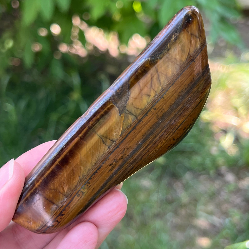 Ochi de tigru (din Prieska Africa) model 11, pietre semipretioase - druzy.ro 4 