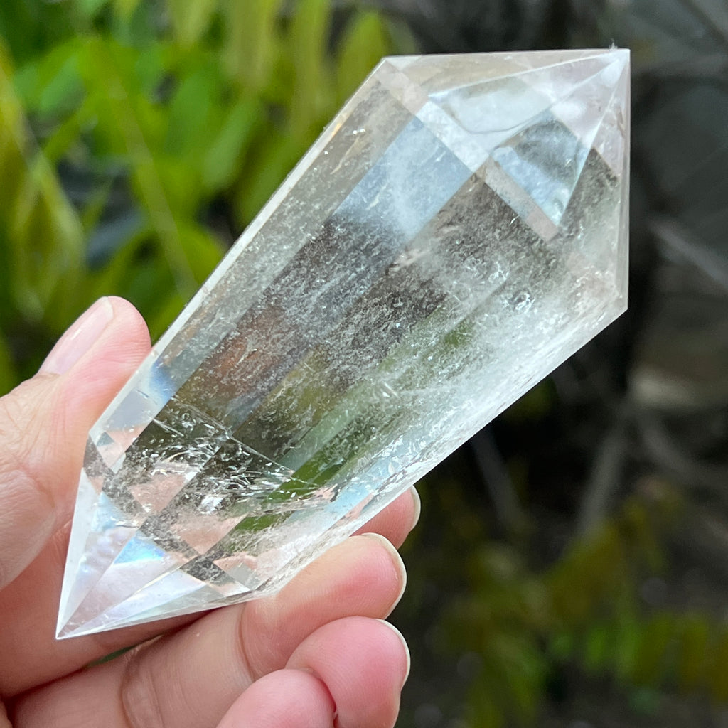 Bagheta cuart vogel, 12 fete, Brazilia model 10, pietre semipretioase - druzy.ro 1 