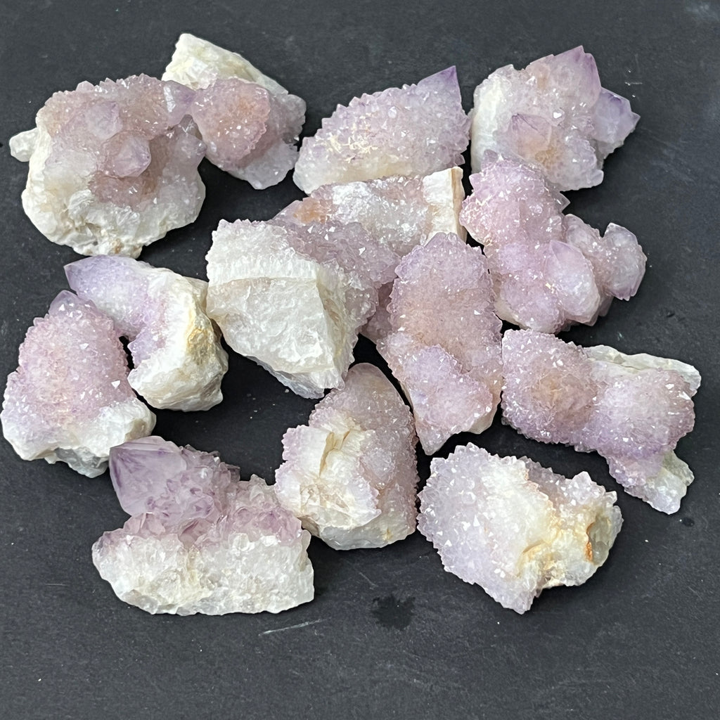 Cuart cactus / spirit ametist liliac Africa de Sud, pietre semipretioase - druzy.ro 4 