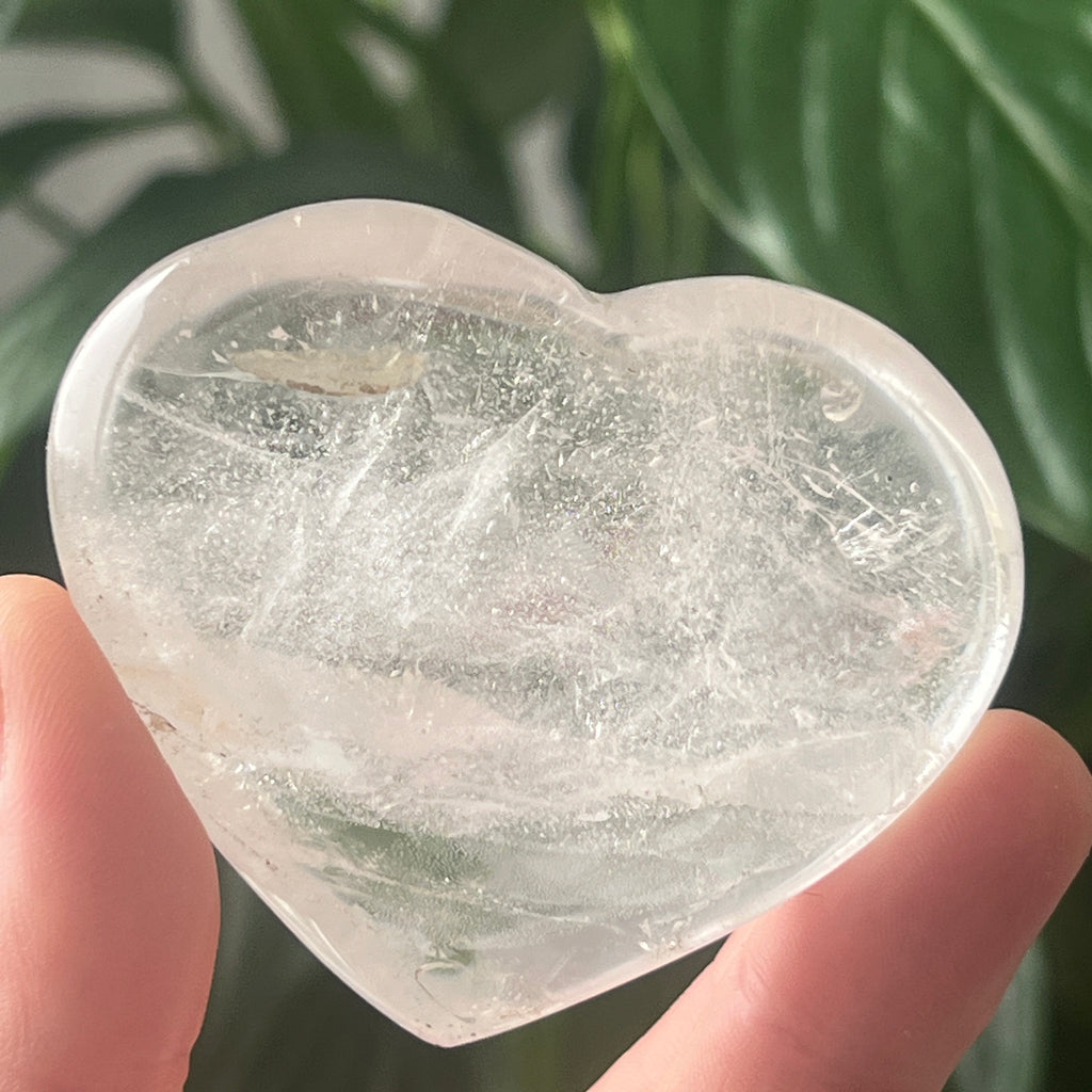 Inima cristal de stanca/cuart incolor m6, pietre semipretioase - druzy.ro 3 