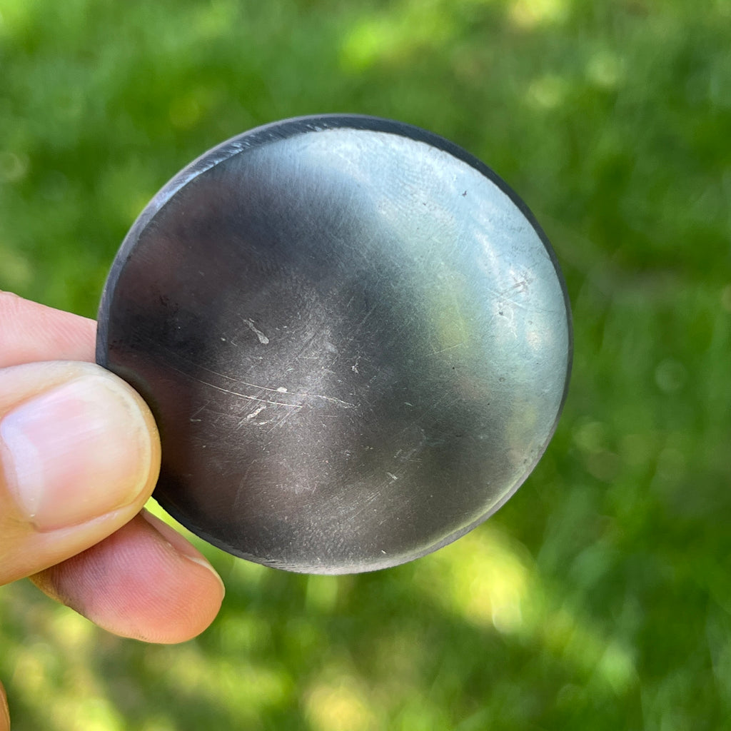 Disc din Shungit Mandala Silver, pietre semipretioase - druzy.ro 2 